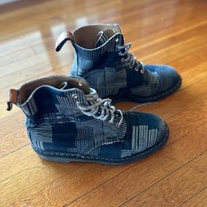 Dr. Martens 1460 Made in England Denim Patchwork Men’s Boots
